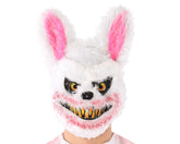 Masque Lapin Ensanglanté / Masque De Lapin Méchant Horreur / Masque Lapin Zombie Halloween / La Maison Du Déguisement